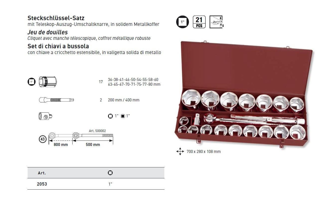 Kraftwerk Schraubendreher-Set – 2053