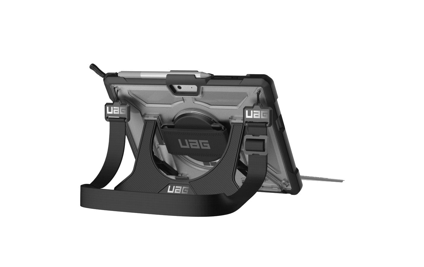 Urban Armor Gear Tablet-Hülle für Microsoft Surface Go 10" (1.–4. Gen.) – Schwarz/Grau