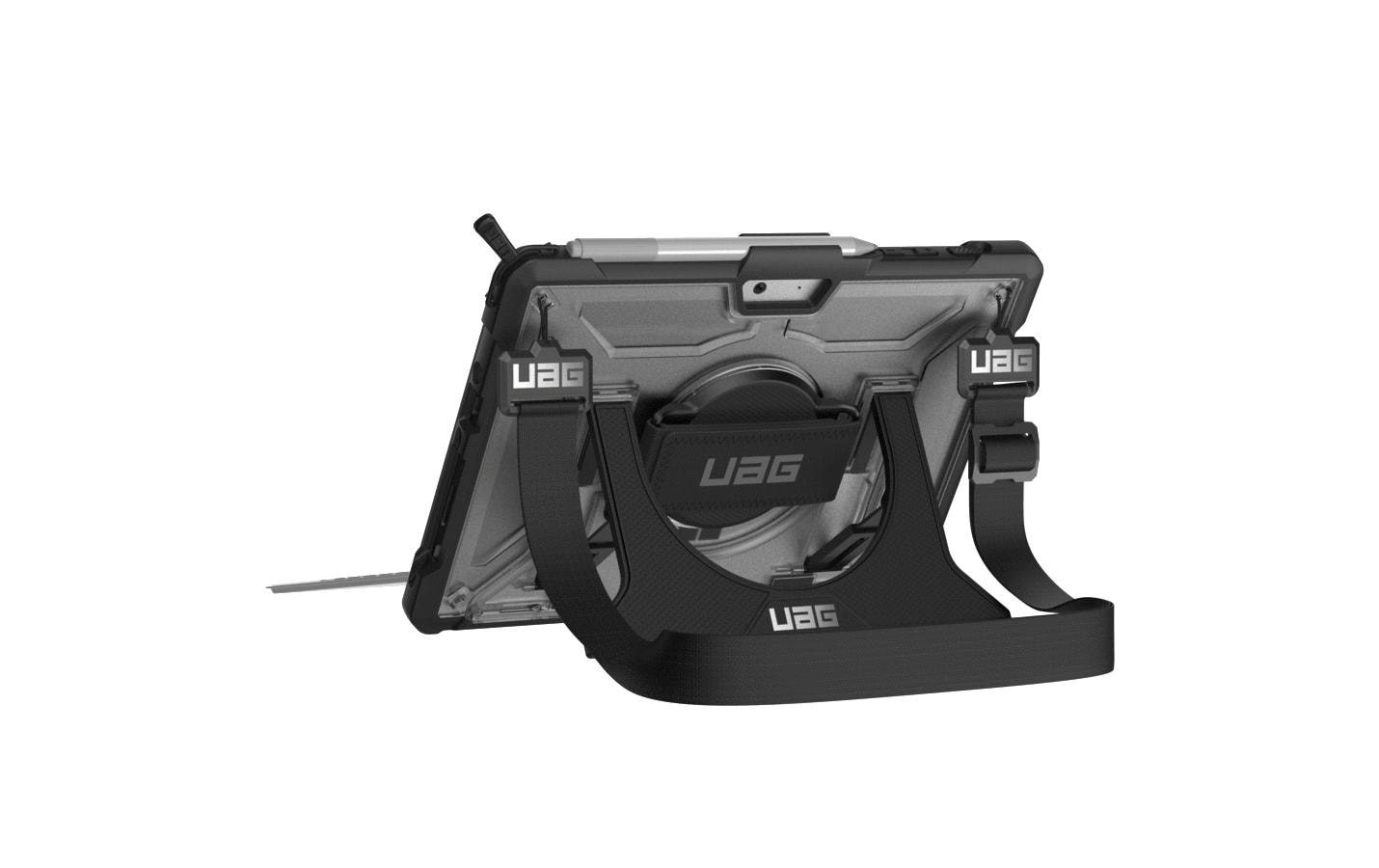 Urban Armor Gear Tablet-Hülle für Microsoft Surface Go 10" (1.–4. Gen.) – Schwarz/Grau