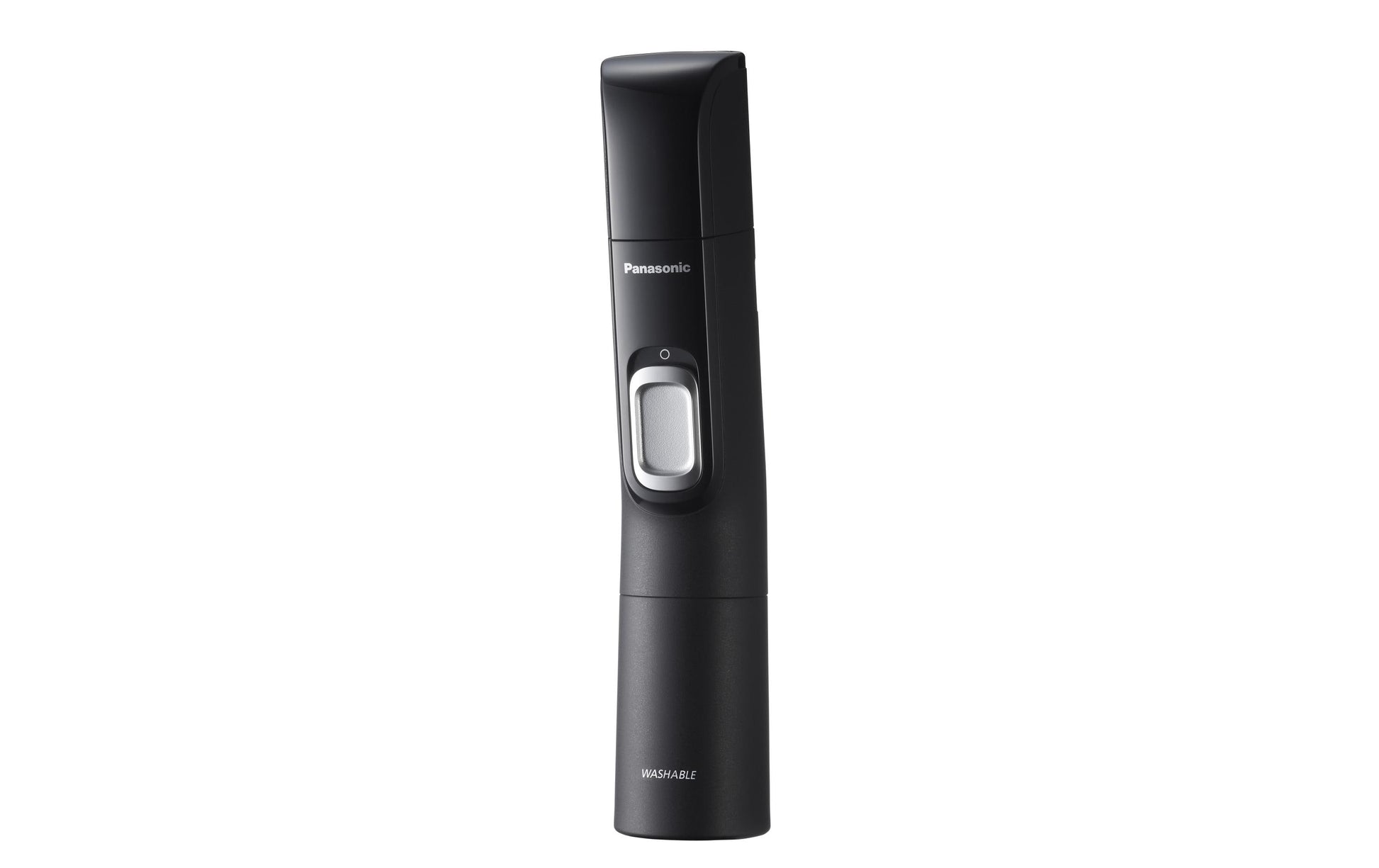 Panasonic Nasenhaartrimmer ER-GN300K503 – nass & trocken, batteriebetrieben, 40 min – schwarz, Edelstahlmesser