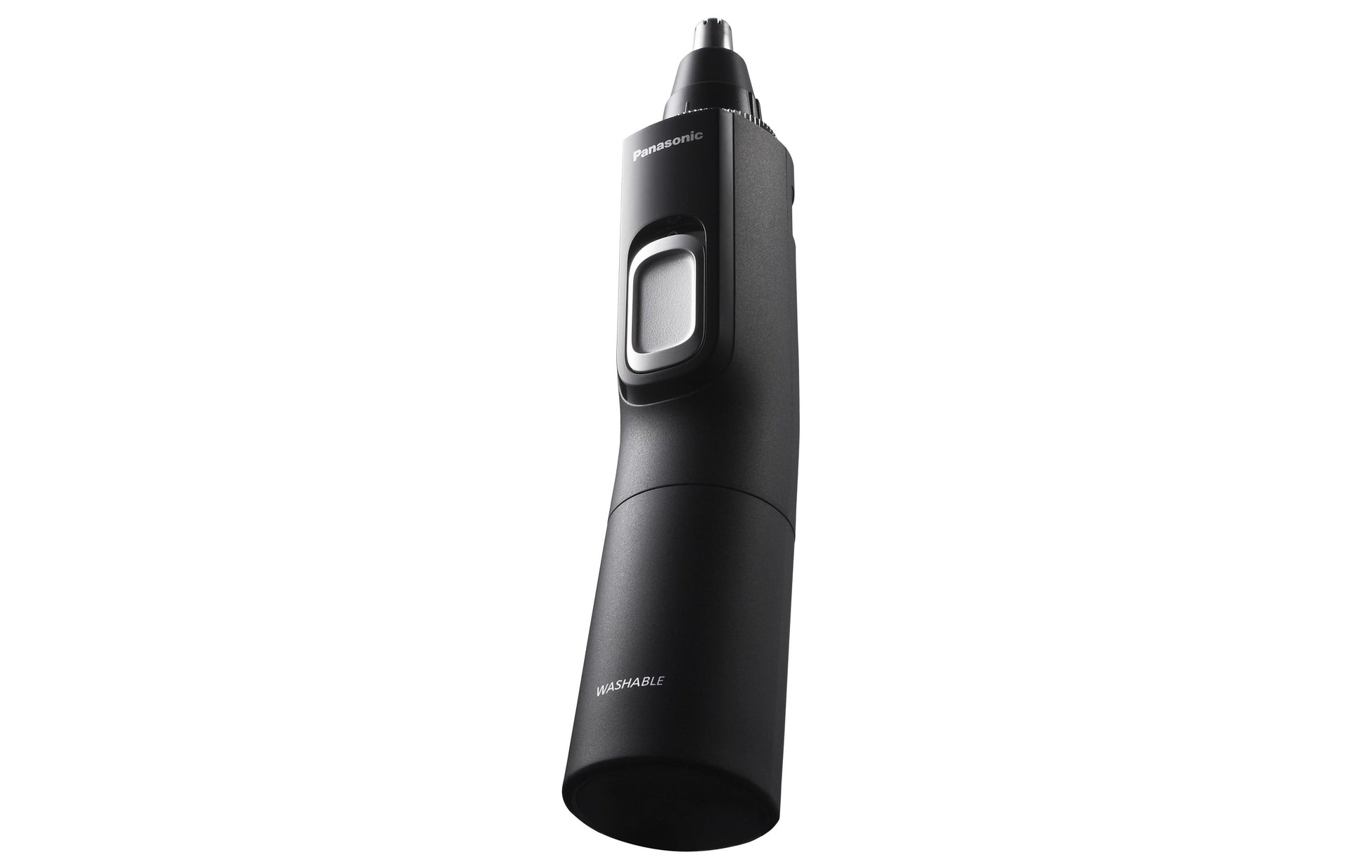 Panasonic Nasenhaartrimmer ER-GN300K503 – nass & trocken, batteriebetrieben, 40 min – schwarz, Edelstahlmesser