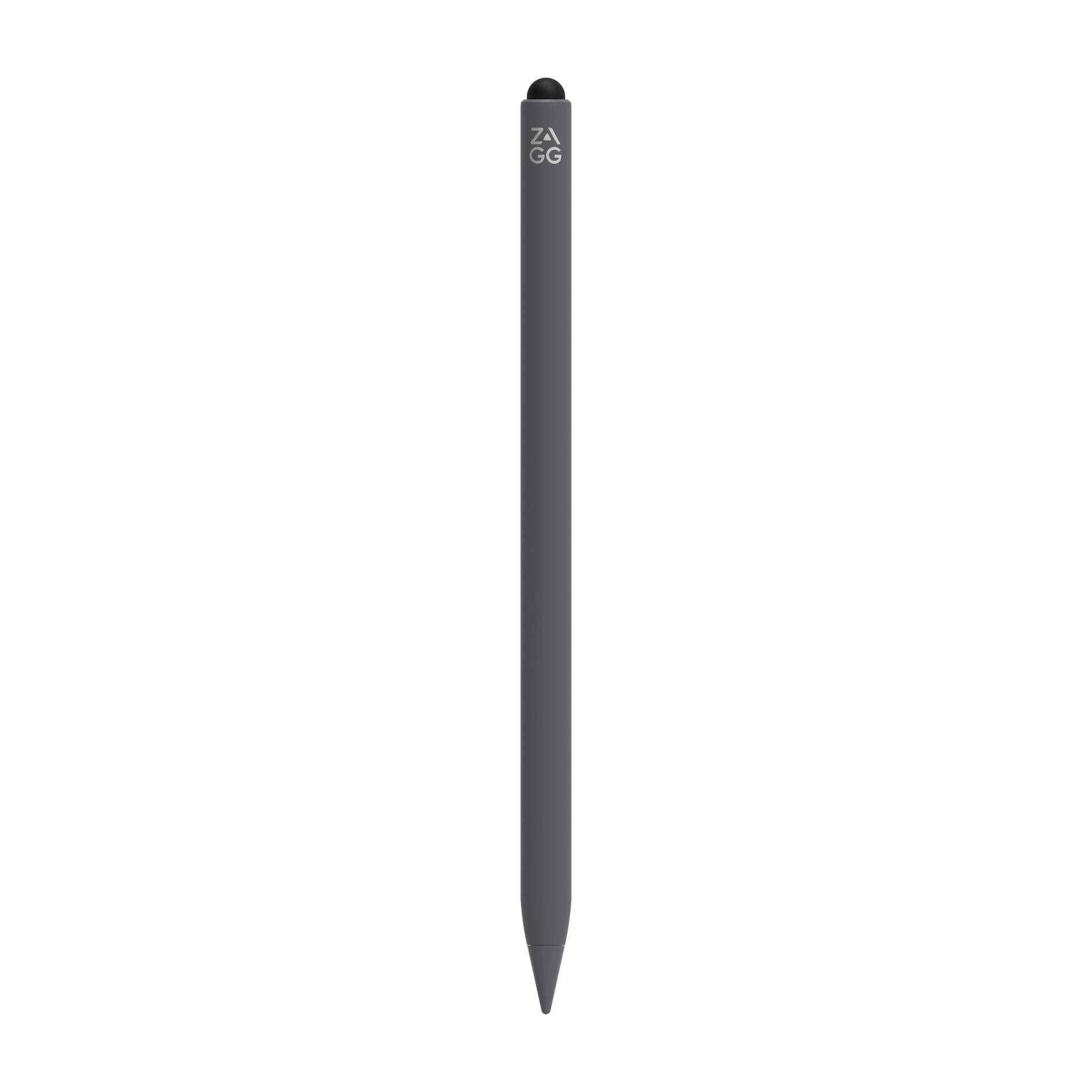 ZAGG Eingabestift für iPad Pro 11", iPad Pro 12,9" – Kapazitiv, 6,5 h Akkulaufzeit – Grau