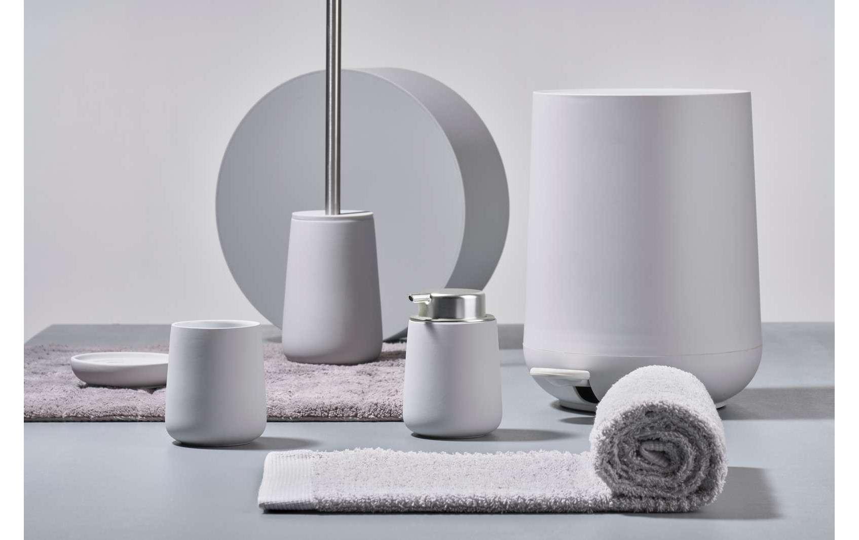 Zone Denmark Treteimer Nova One – 5 l – Kunststoff (ABS), rund – silbergrau