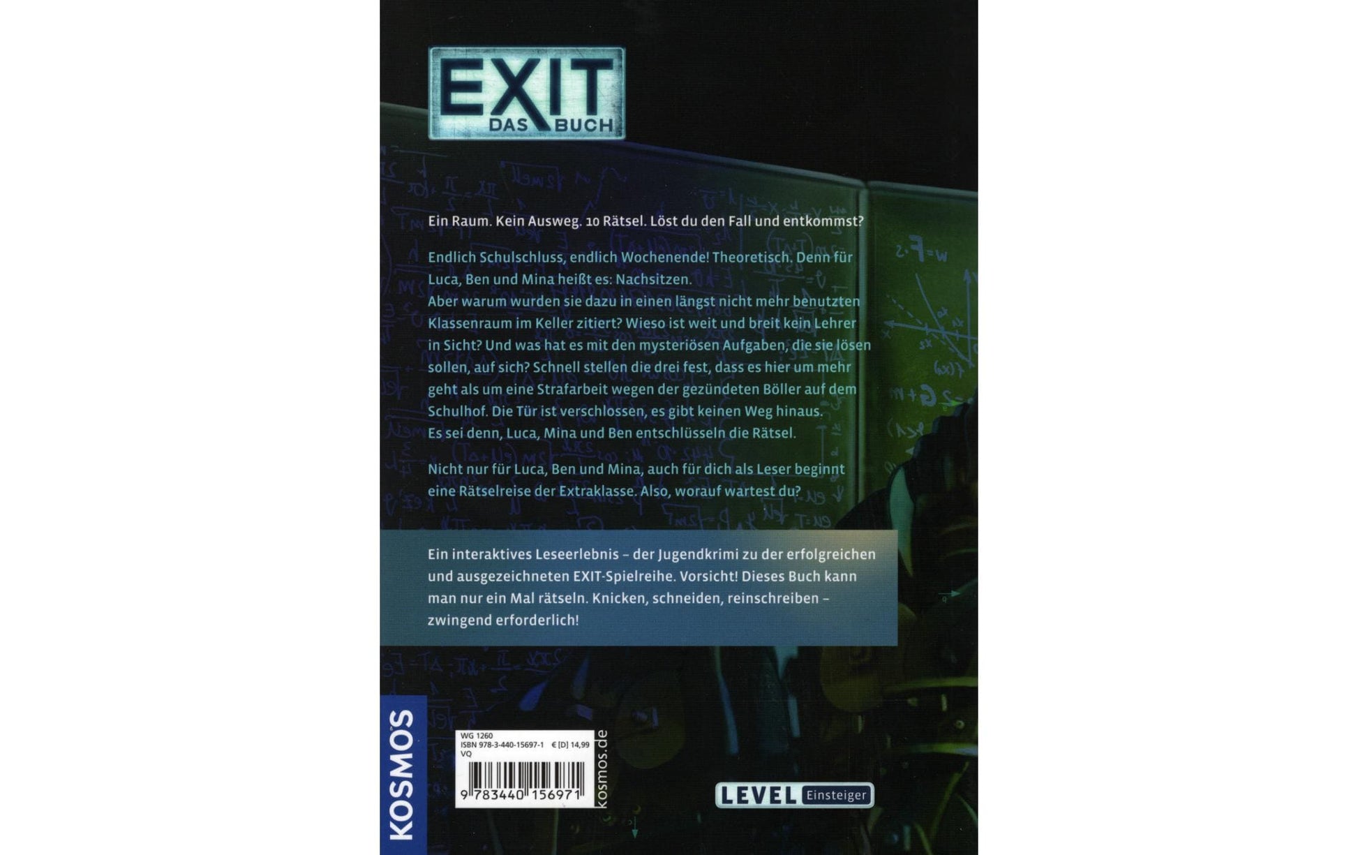 Kosmos Buch – EXIT: Keller der Geheimnisse, Softcover, 144 Seiten, Deutsch, ab 12 Jahren