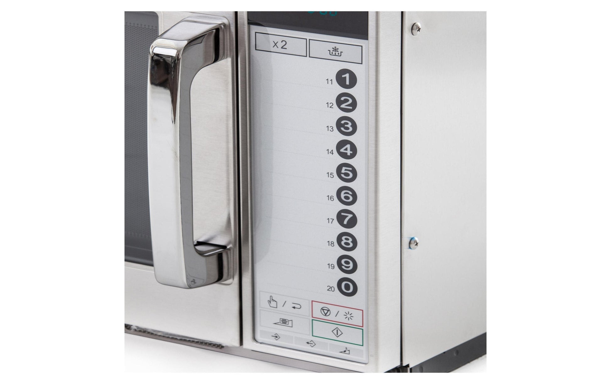 Sharp Home Appliances Sharp Mikrowelle R25AM – 20 l, 2100 W – silber