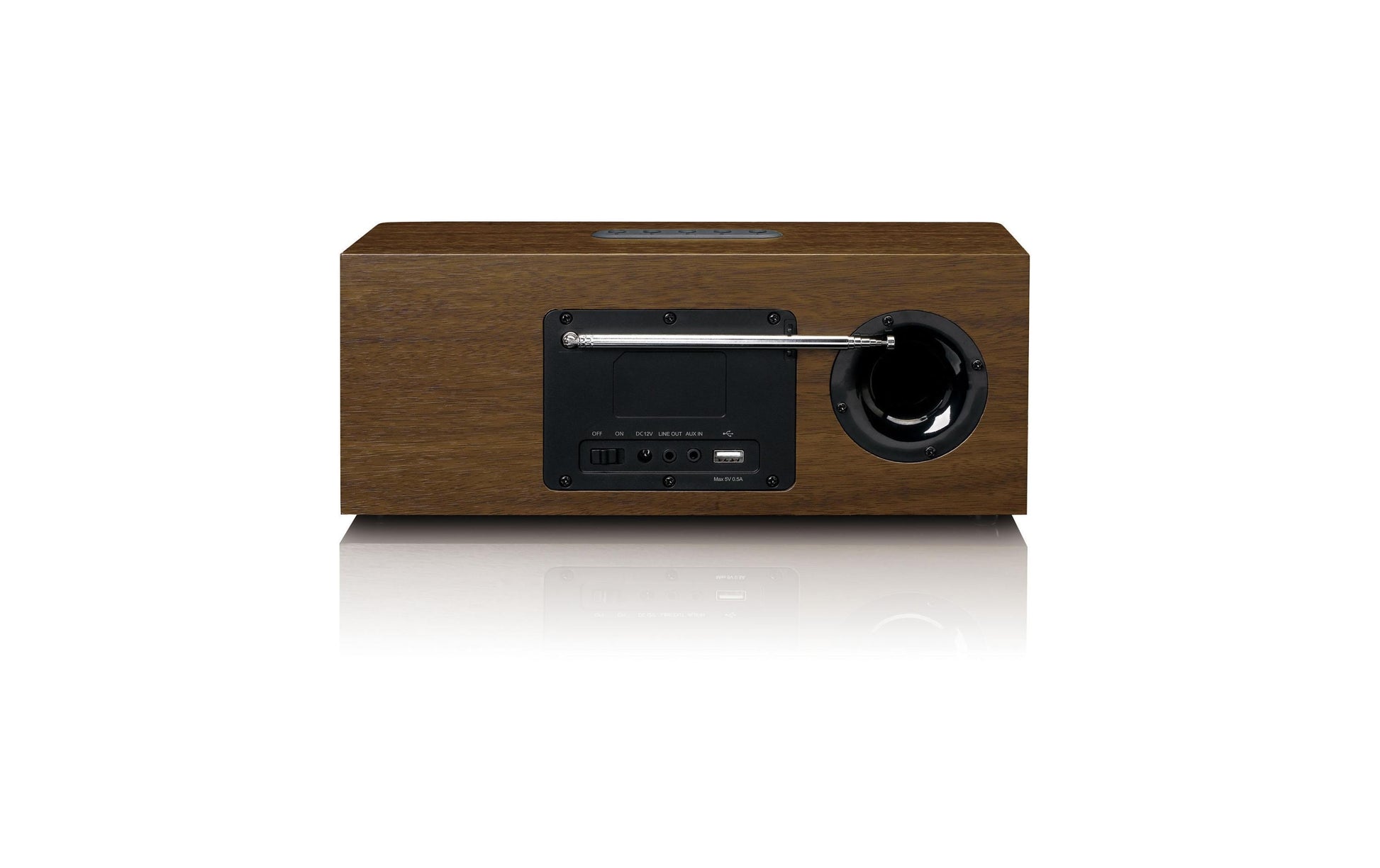 Lenco DIR-170 – DAB-/Internetradio – Tischradio – DAB+, UKW, Internetradio, Bluetooth – Braun