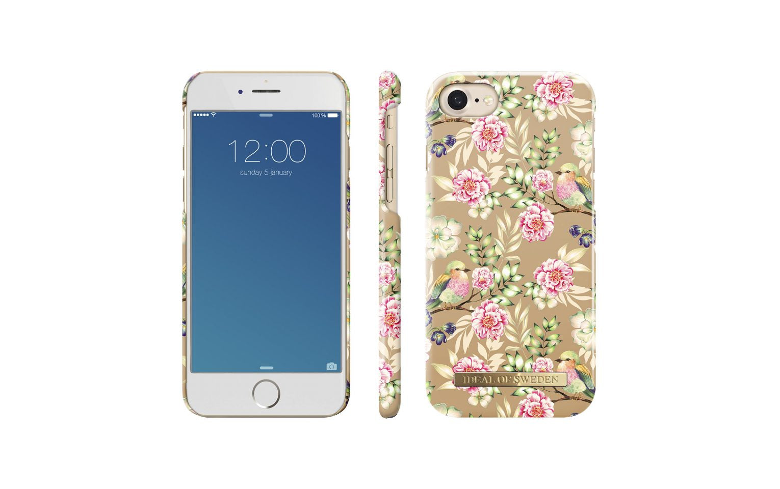 Ideal of Sweden – Backcover – für Apple iPhone 6–8/SE (2020) – Champagne Birds