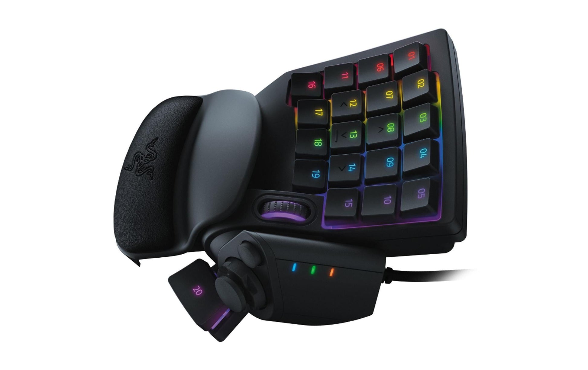 Razer Tartarus V2 – Tastatur, kabelgebunden (USB-A), CH-Layout (DE-CH), Rubberdome, beleuchtet