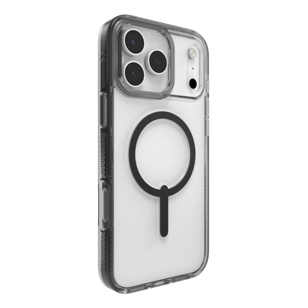 ZAGG Santa Cruz Snap Backcover – für Apple iPhone 17 Pro Max, Schwarz/Transparent, bis 4 m Sturzsicher