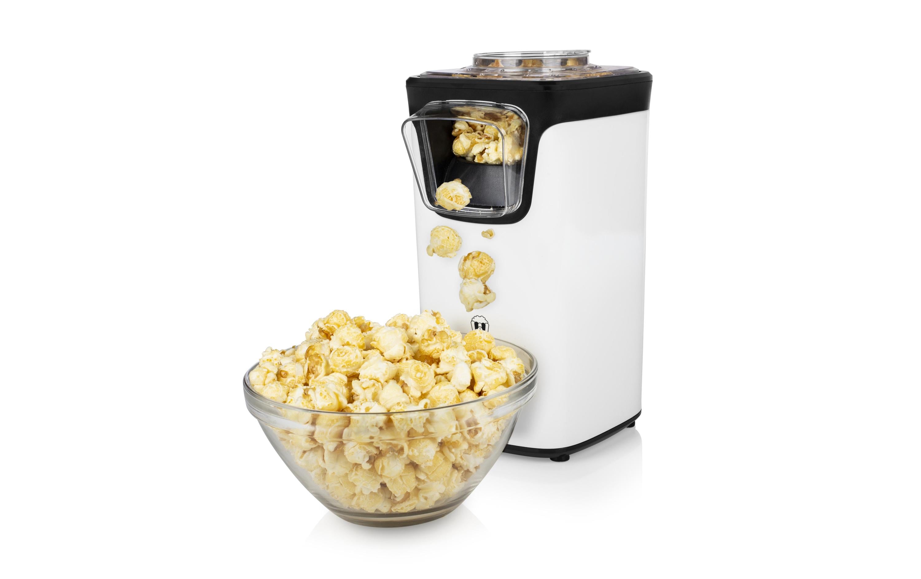 Princess Popcornmaschine 01.292986.01.001 – 60 g, 1 200 W – schwarz/weiss