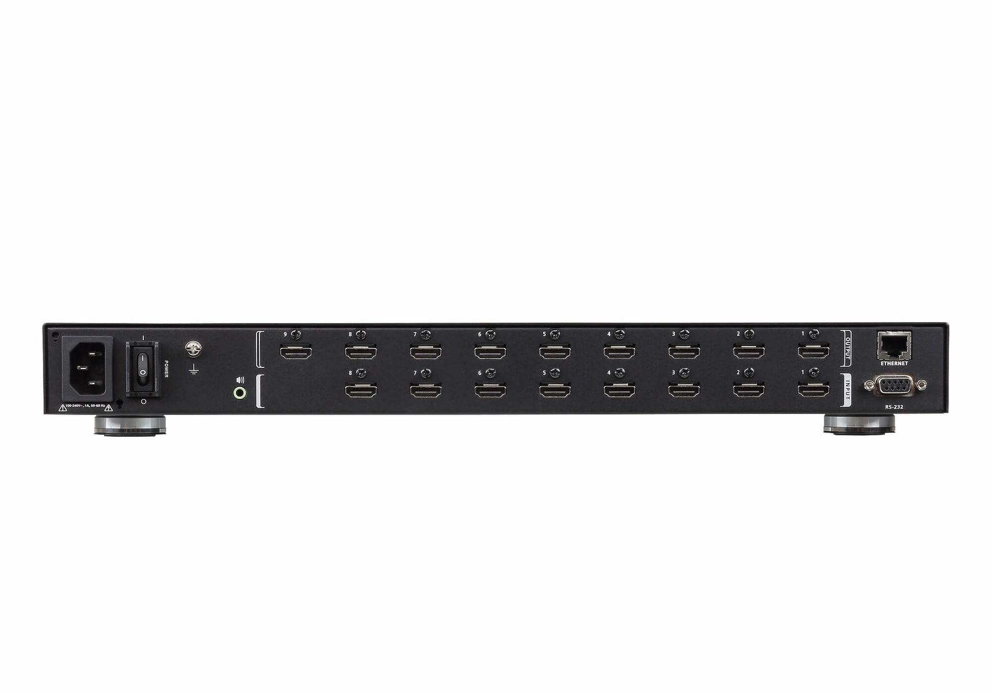 ATEN VM6809H – 8×9 HDMI-Matrix, 4K60, HDMI 2.0, RS-232/Ethernet