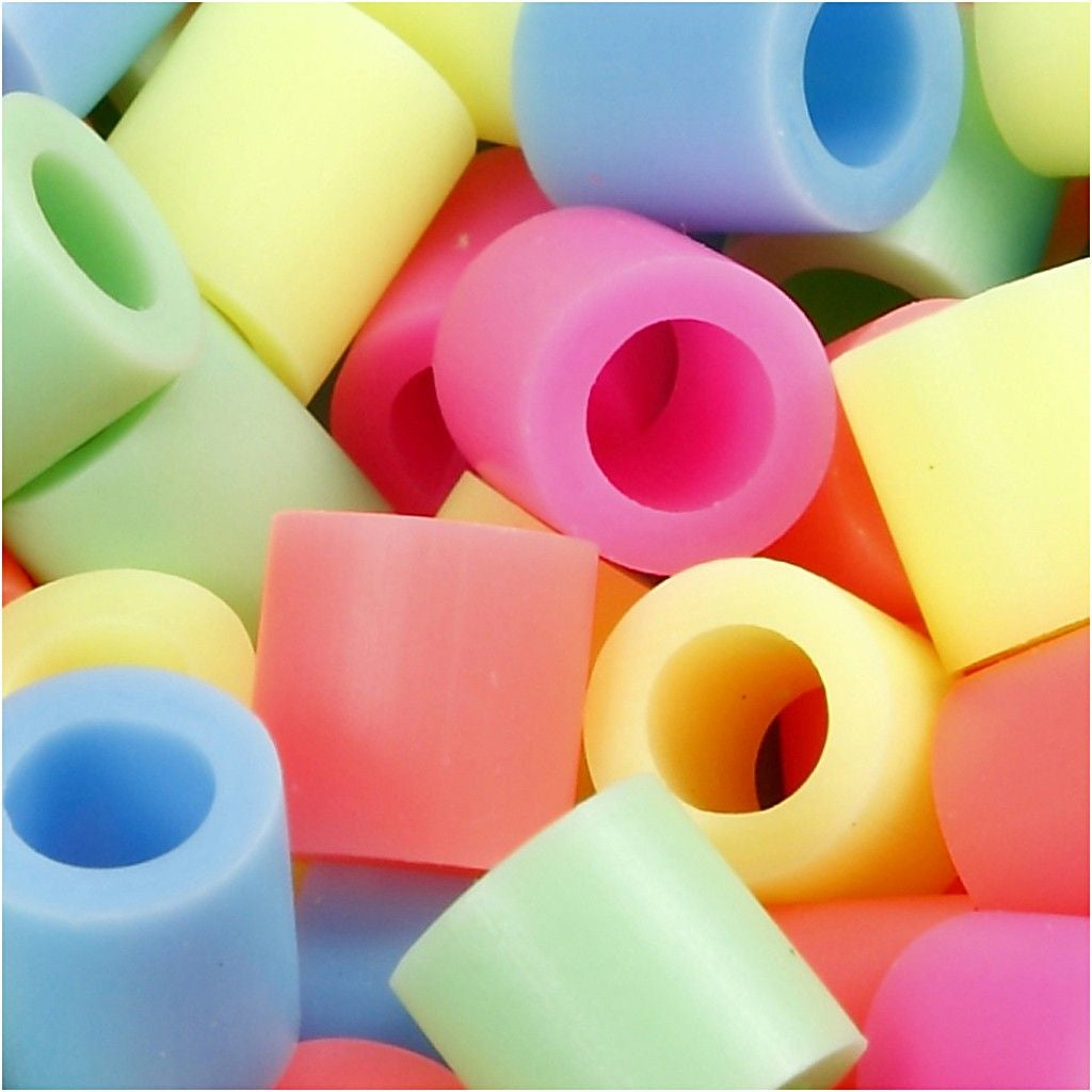 Creativ Company Bügelperlen Jumbo, Mehrfarbig, 10 × 10 mm