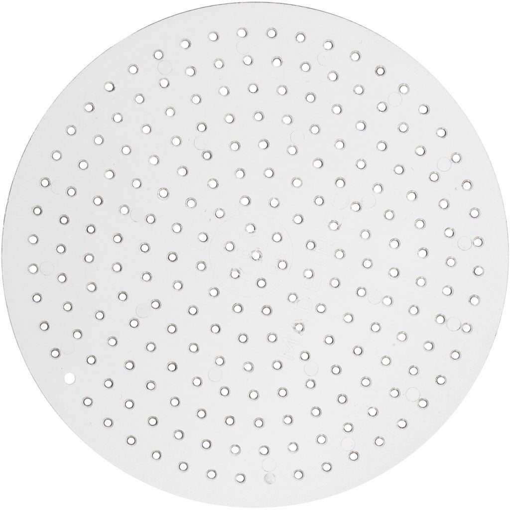 Creativ Company Steckplatten, Medium, Transparent, 85 × 85 mm, Set à 10
