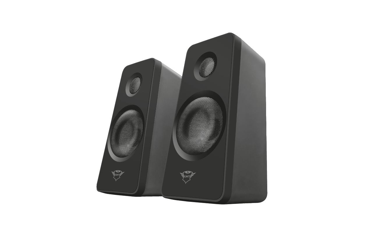Trust GXT 629 Tytan – PC-Lautsprecher-Set 2.1 – 60 W, mit 30 W Subwoofer, Schwarz
