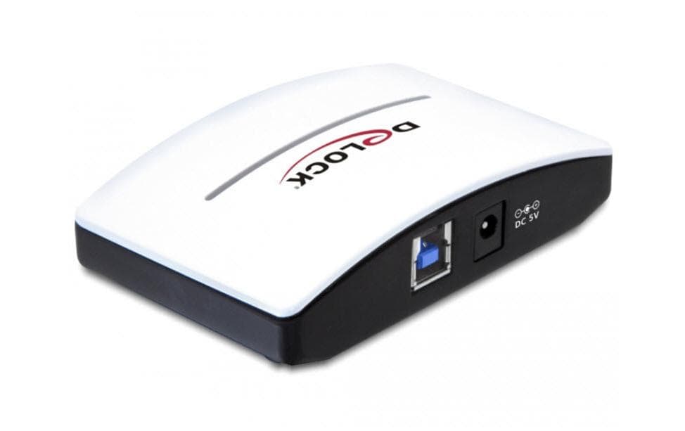 DeLOCK USB-Hub – USB 3.0, 4× USB-A, für Windows/Mac/Linux