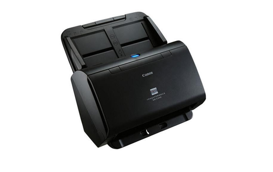 Canon DR-C240 – Dokumentenscanner, A4, 45 Seiten pro Minute, 600 dpi, 60-Blatt ADF, USB