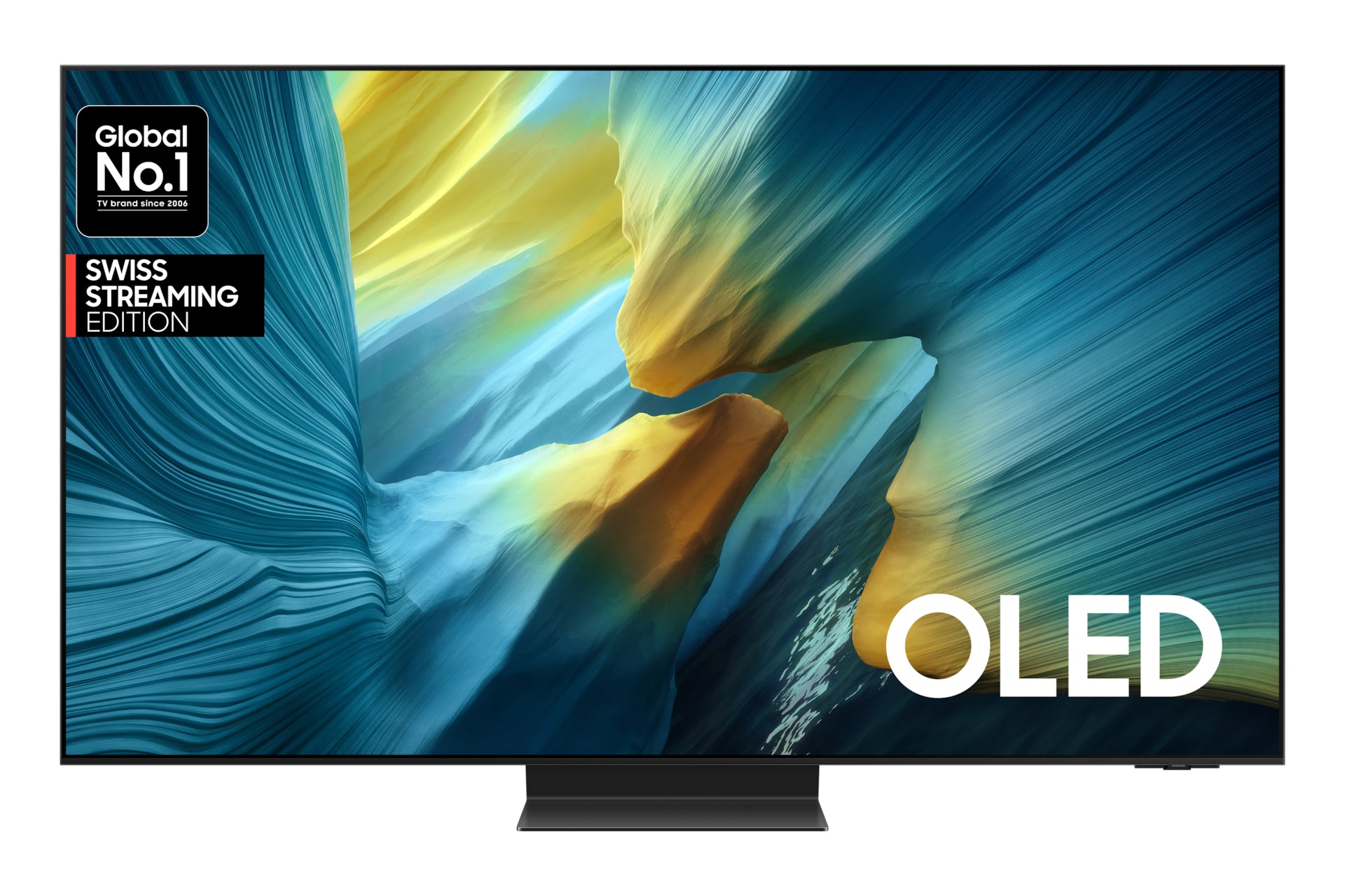 Samsung S95F QE77S95FATXZU – 77" Fernseher – 4K UHD – OLED – Tizen – 165 Hz – HDR10+ Adaptive