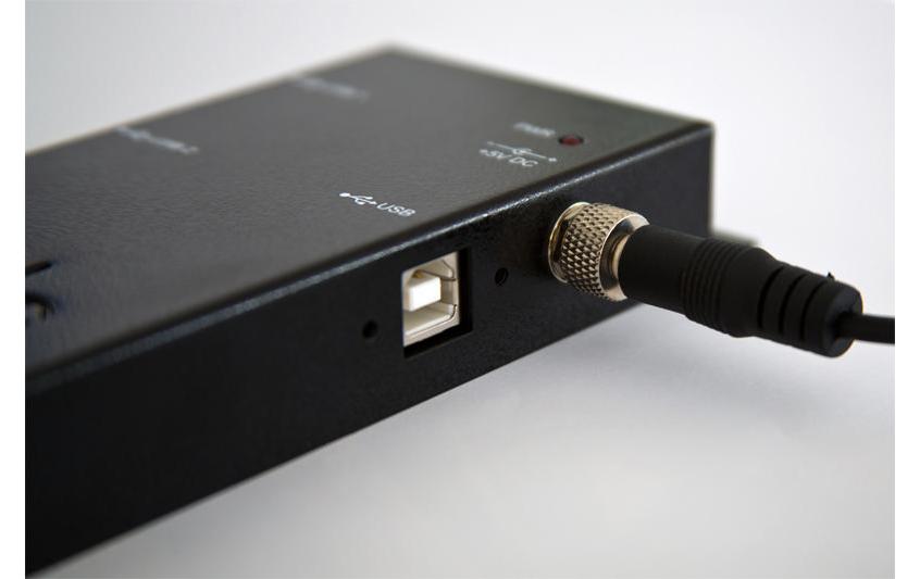 EXSYS EX-1166HMV USB-Hub – USB 2.0, 4× USB-A, für Windows/Mac/Linux