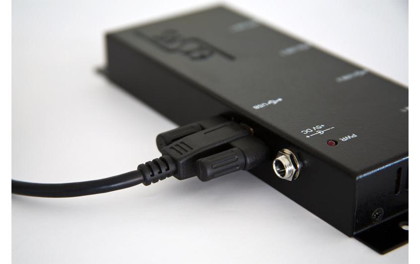EXSYS EX-1166HMV USB-Hub – USB 2.0, 4× USB-A, für Windows/Mac/Linux