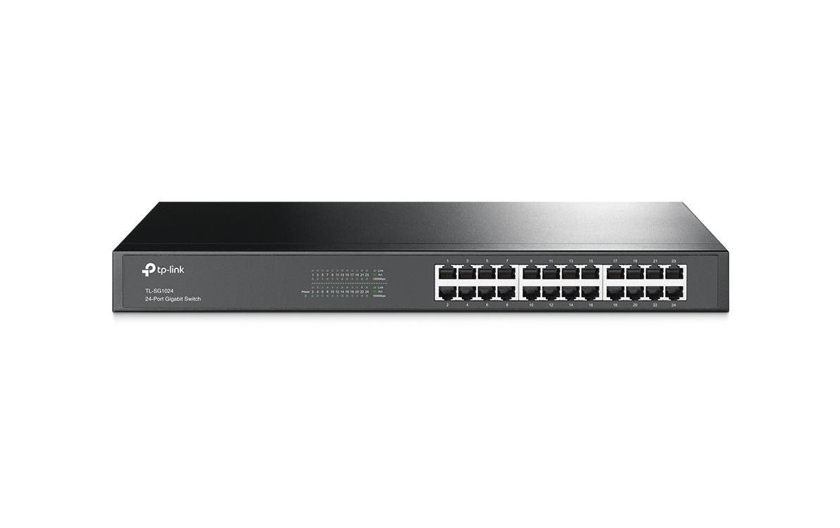 TP-Link TL-SG1024 – Switch – 24×GbE, L2, 19" Rack