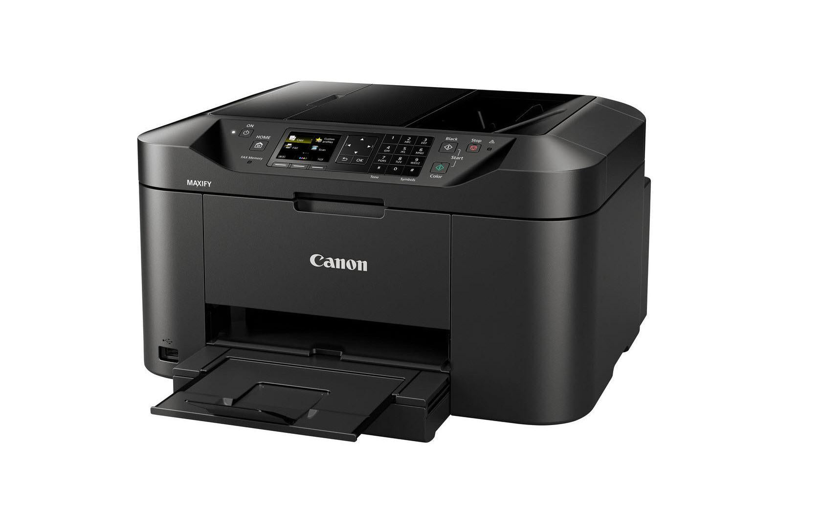 Canon MAXIFY MB2150 – Farbiges Tintenstrahl-MFP A4, 4-in-1 – USB – Duplex – 19 S./Min. S/W, 13 S./Min. Farbe