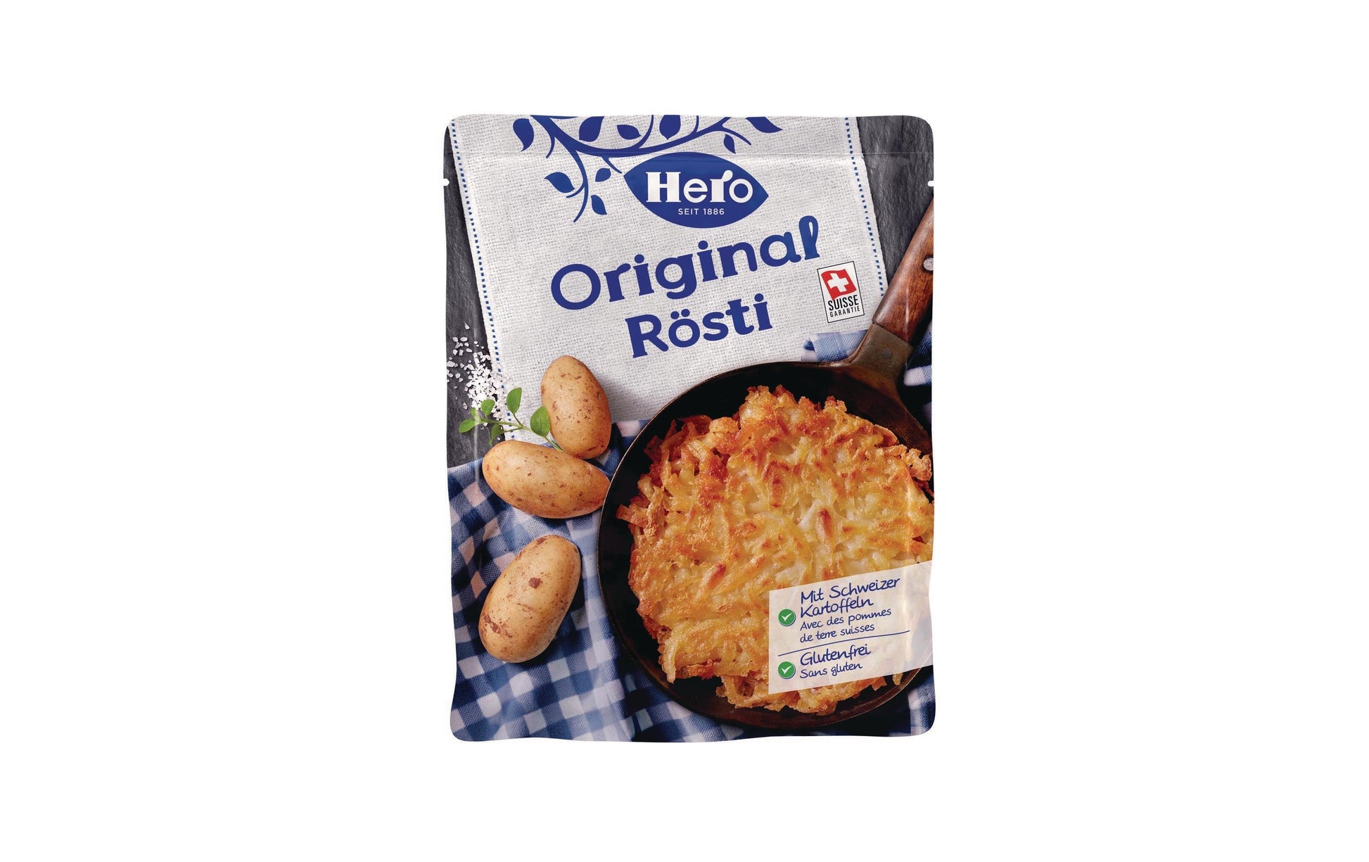 Hero Rösti Original, glutenfrei – 3×500 g