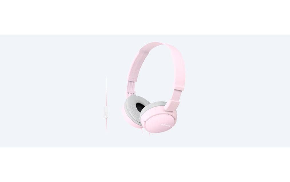 Sony MDR-ZX110APP On-Ear Kopfhörer – Stereo, Kabelgebunden, 3,5 mm Klinke, Rosa