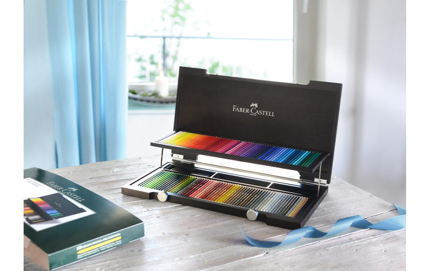 Faber-Castell Buntstift Mehrfarbig 120er-Etui – Wasserfest