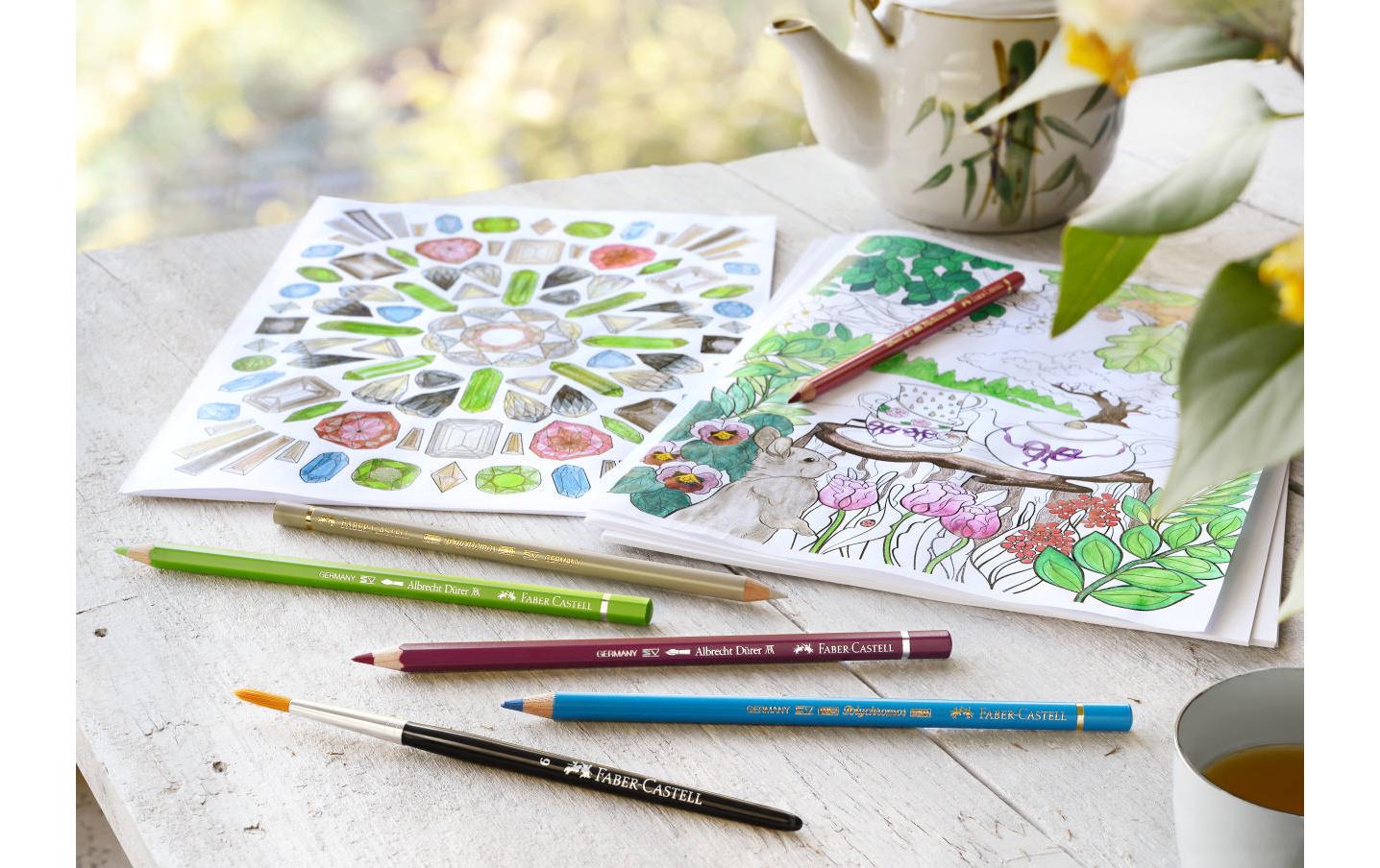 Faber-Castell Buntstift Mehrfarbig 120er-Etui – Wasserfest
