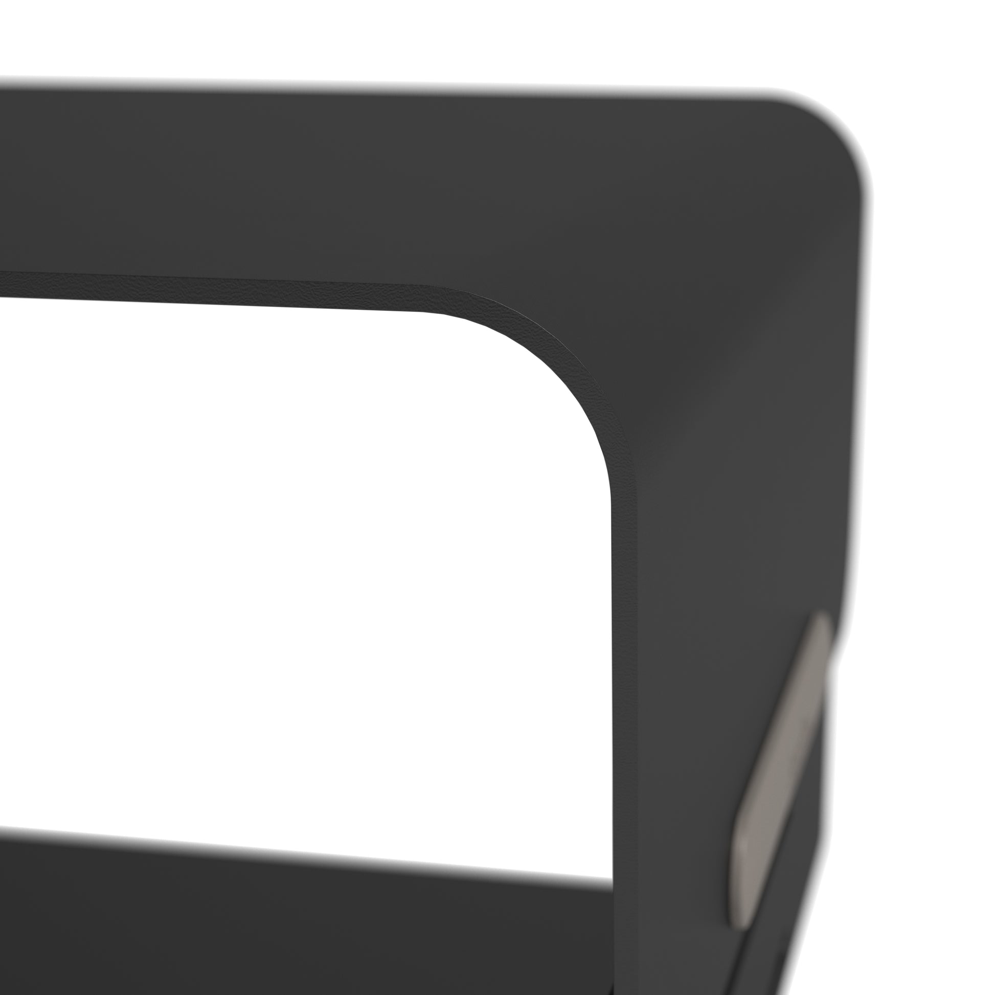 Dataflex Addit Bento – Monitor-Tischständer – freistehend – 1 Monitor – bis 20 kg/Monitor – Schwarz