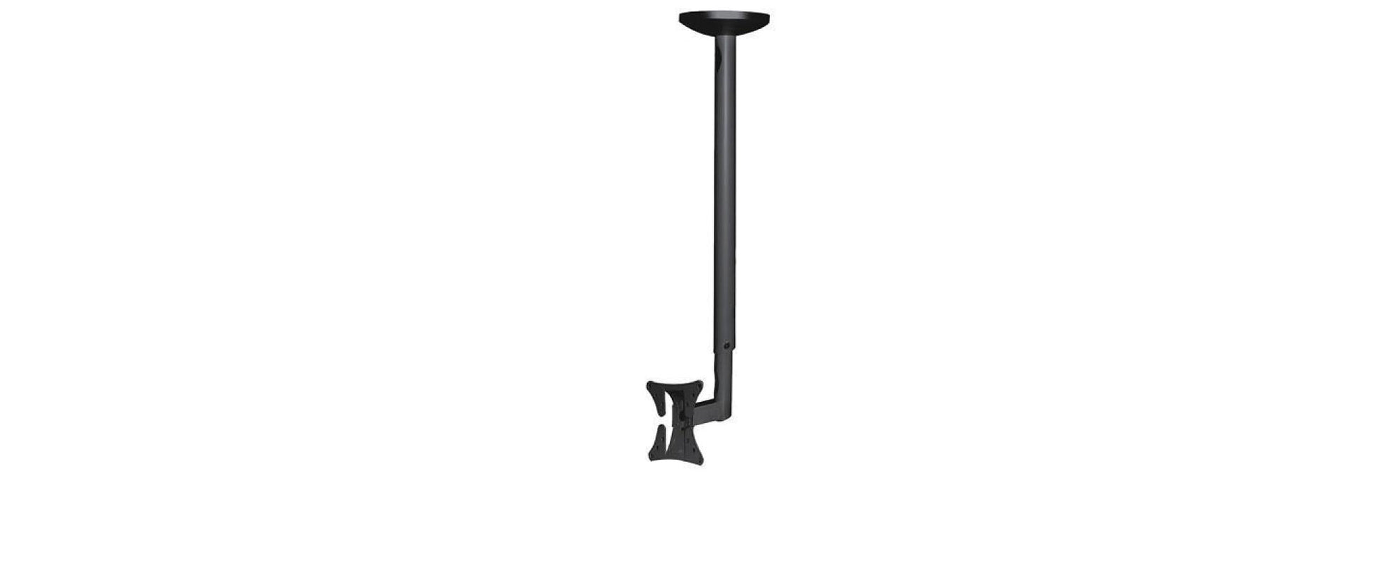 Neomounts Deckenhalterung – 10–30" – VESA 50×50–100×100 – bis 20 kg, Teleskopmast – FPMA-C050BLACK