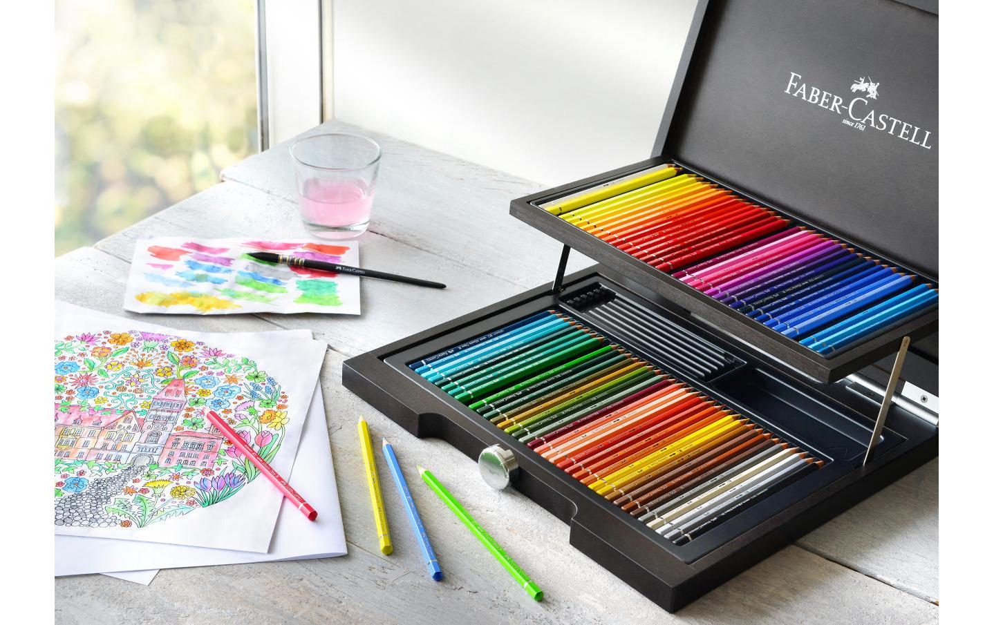 Faber-Castell Aquarellbuntstift A. Dürer, mehrfarbig, Etui – wasservermalbar