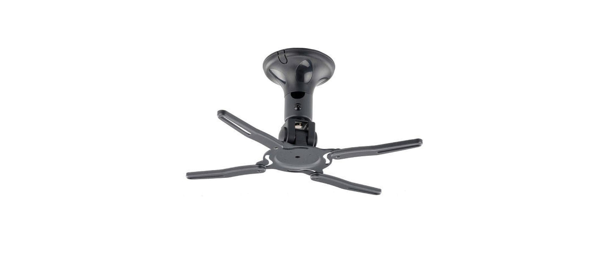 Neomounts BEAMER-C50 Projektor-Deckenhalterung – 18,5 cm, 10 kg, schwenkbar, neigbar, silber