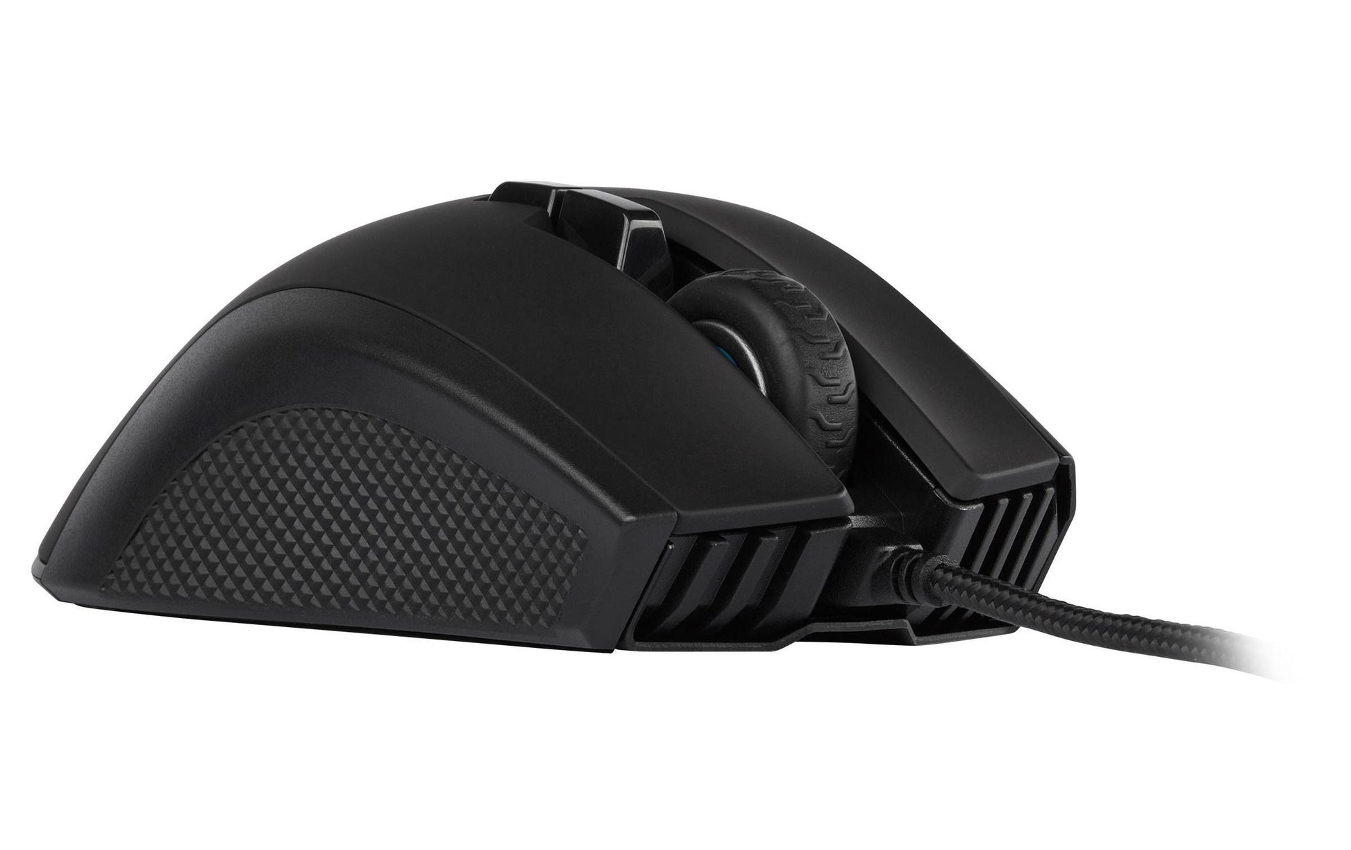Corsair IRONCLAW RGB Gaming-Maus – kabelgebunden, 7 Tasten, für Rechtshänder, RGB-Beleuchtung, schwarz