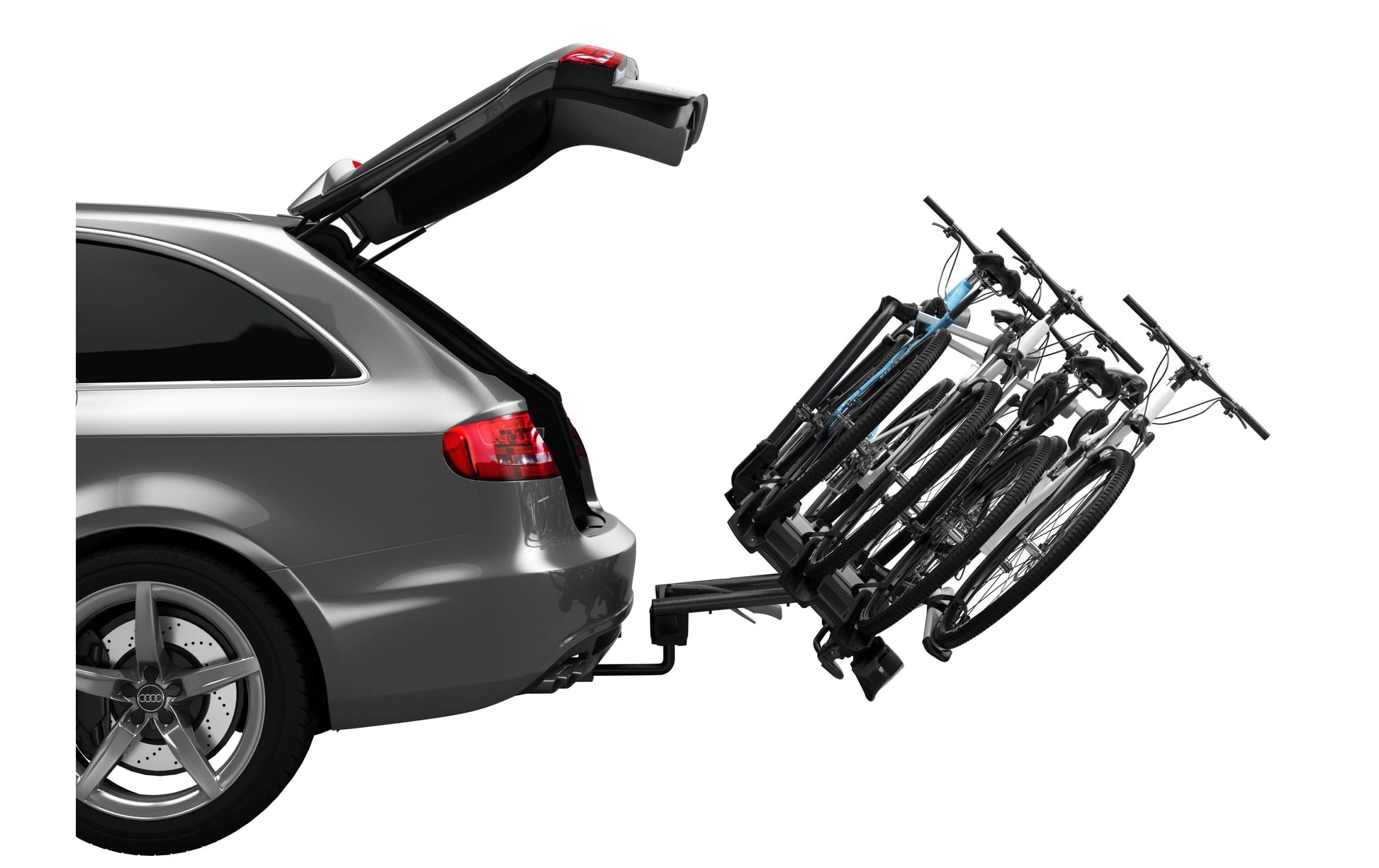 Thule Fahrradträger Velo Compact – 3 Fahrräder – für Anhängerkupplung – bis 60 kg – schwarz