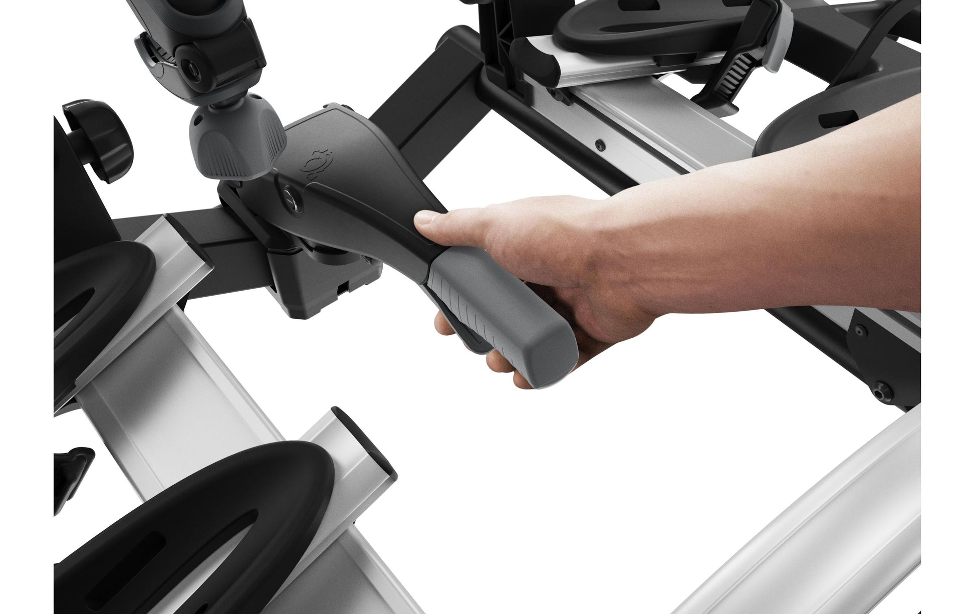 Thule Fahrradträger Velo Compact – 3 Fahrräder – für Anhängerkupplung – bis 60 kg – schwarz