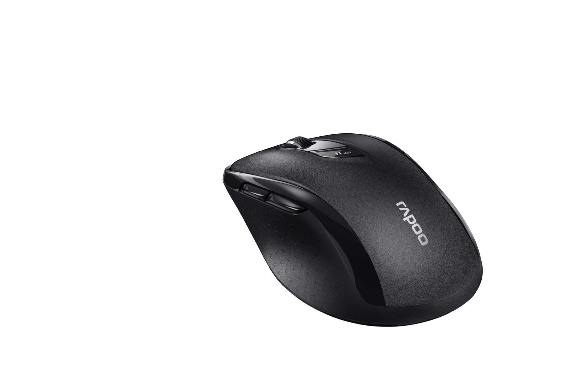 Rapoo M500 Silent – Maus – Kabellos (Bluetooth/2,4 GHz), Rechtshänder, Schwarz