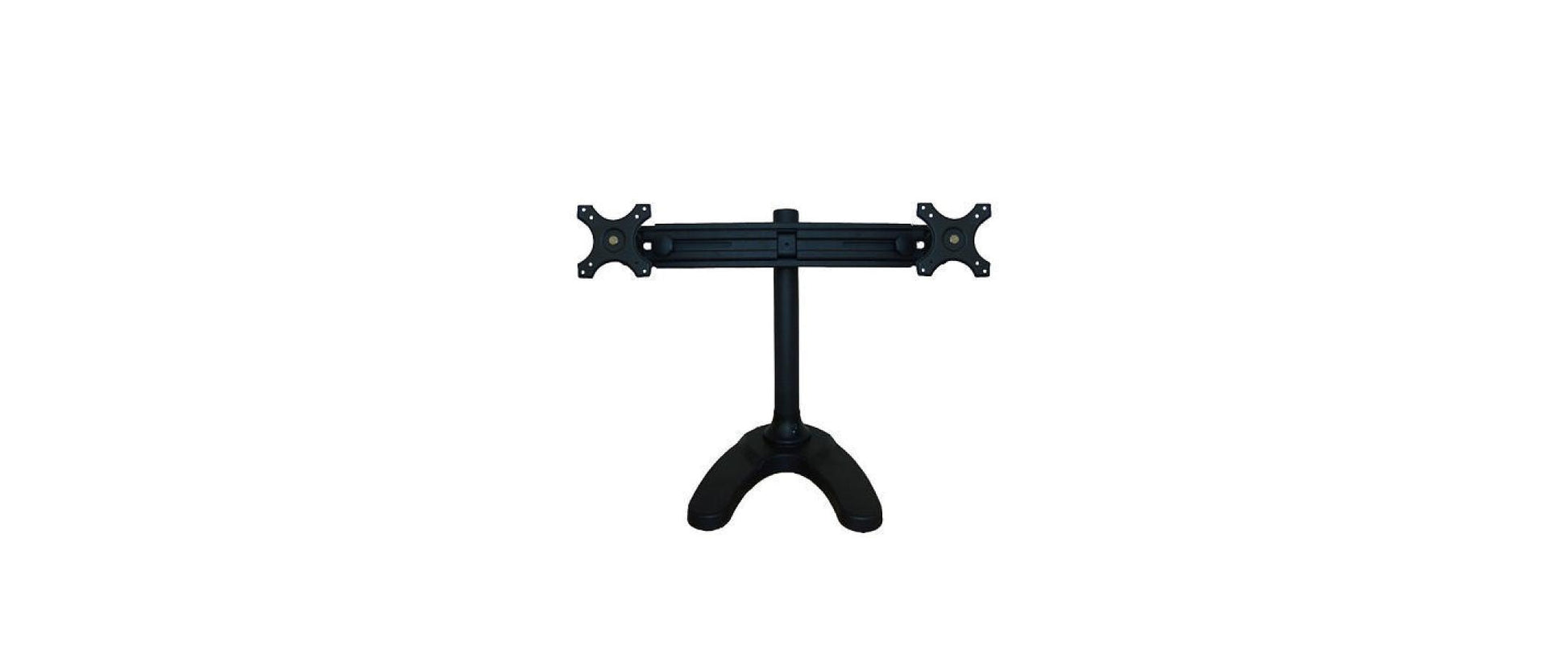 Neomounts FPMA D700DD – Tischhalterung, Dual, Tischdurchführung, bis 27", VESA 75 × 75 mm, 24 kg