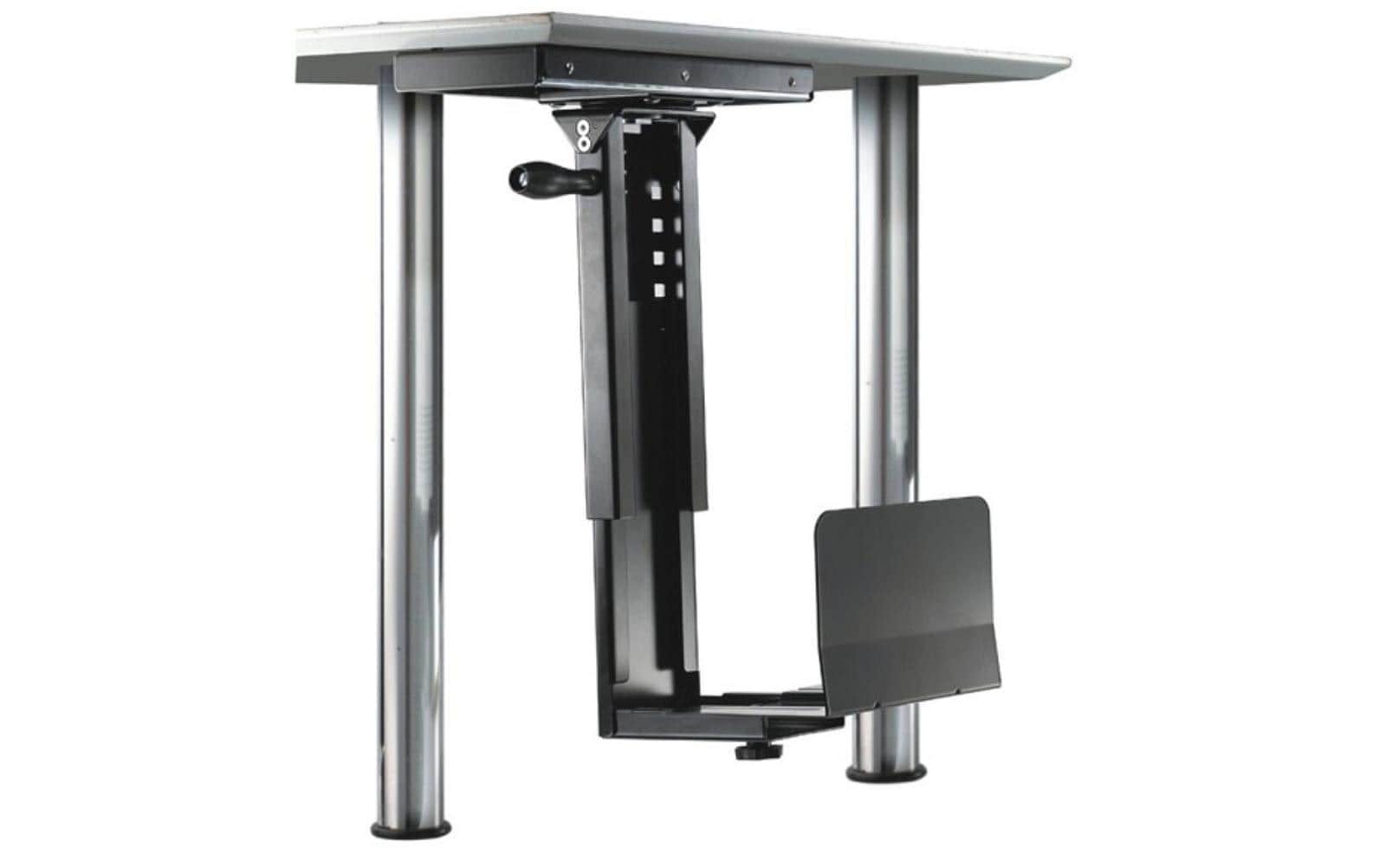 Neomounts CPU-Halterung für 13–23 cm Breite, 39–54 cm Höhe, 180° drehbar, bis 30 kg, Schwarz