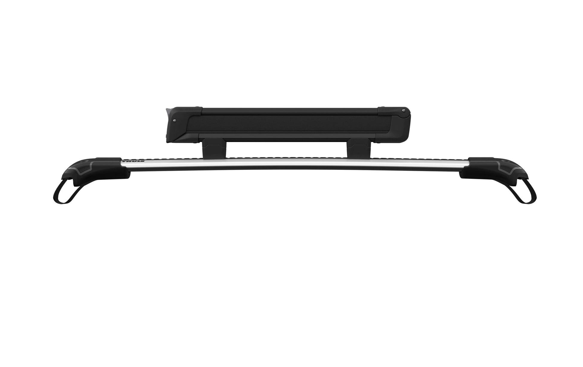 Thule SnowPack Skiträger – für 6 Skier & 4 Snowboards – 87 × 7 × 10 cm – schwarz, abschliessbar