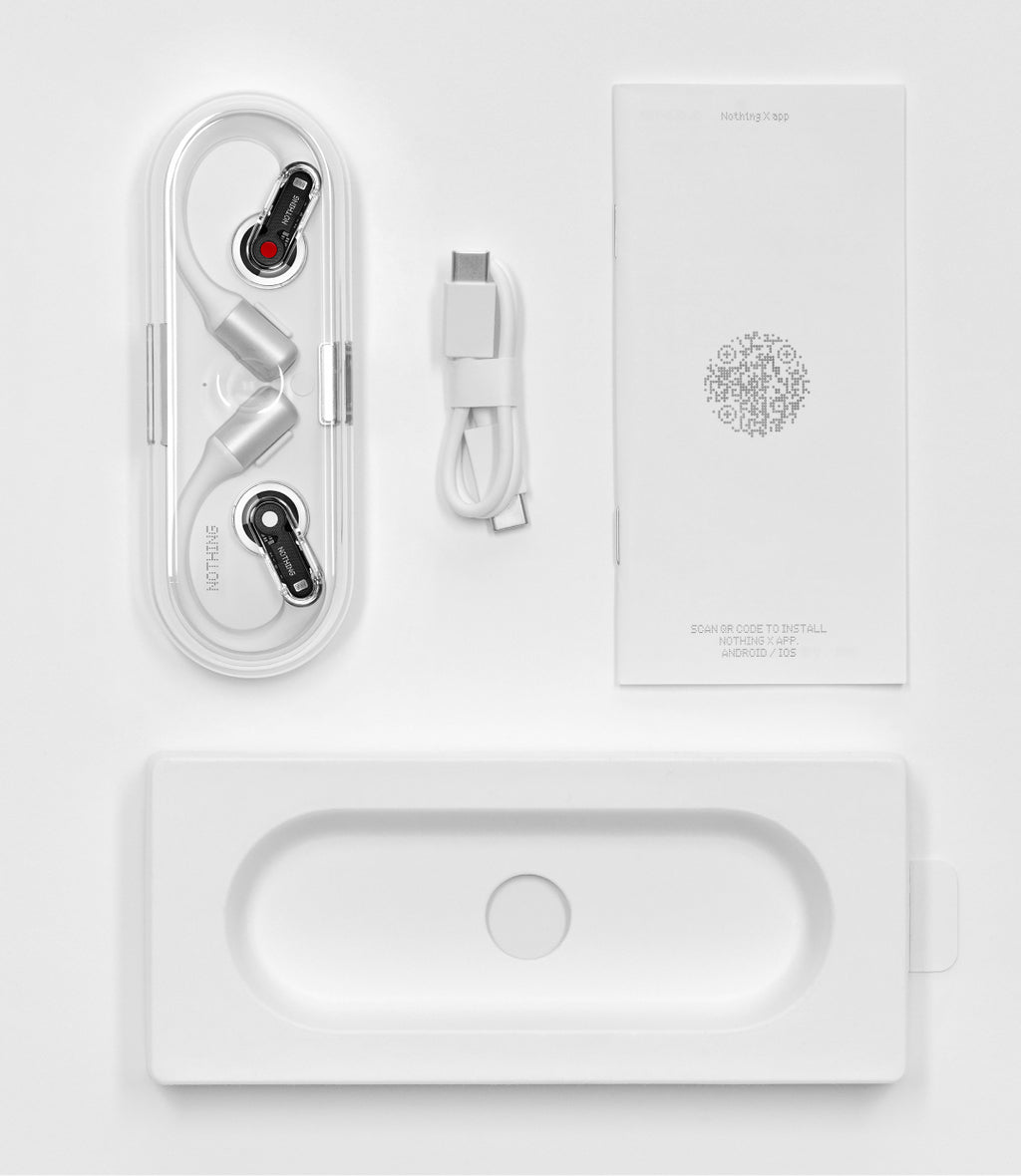 Nothing Ear (open) TWS In-Ear – Qi-Ladecase, Weiss, BT 5,3