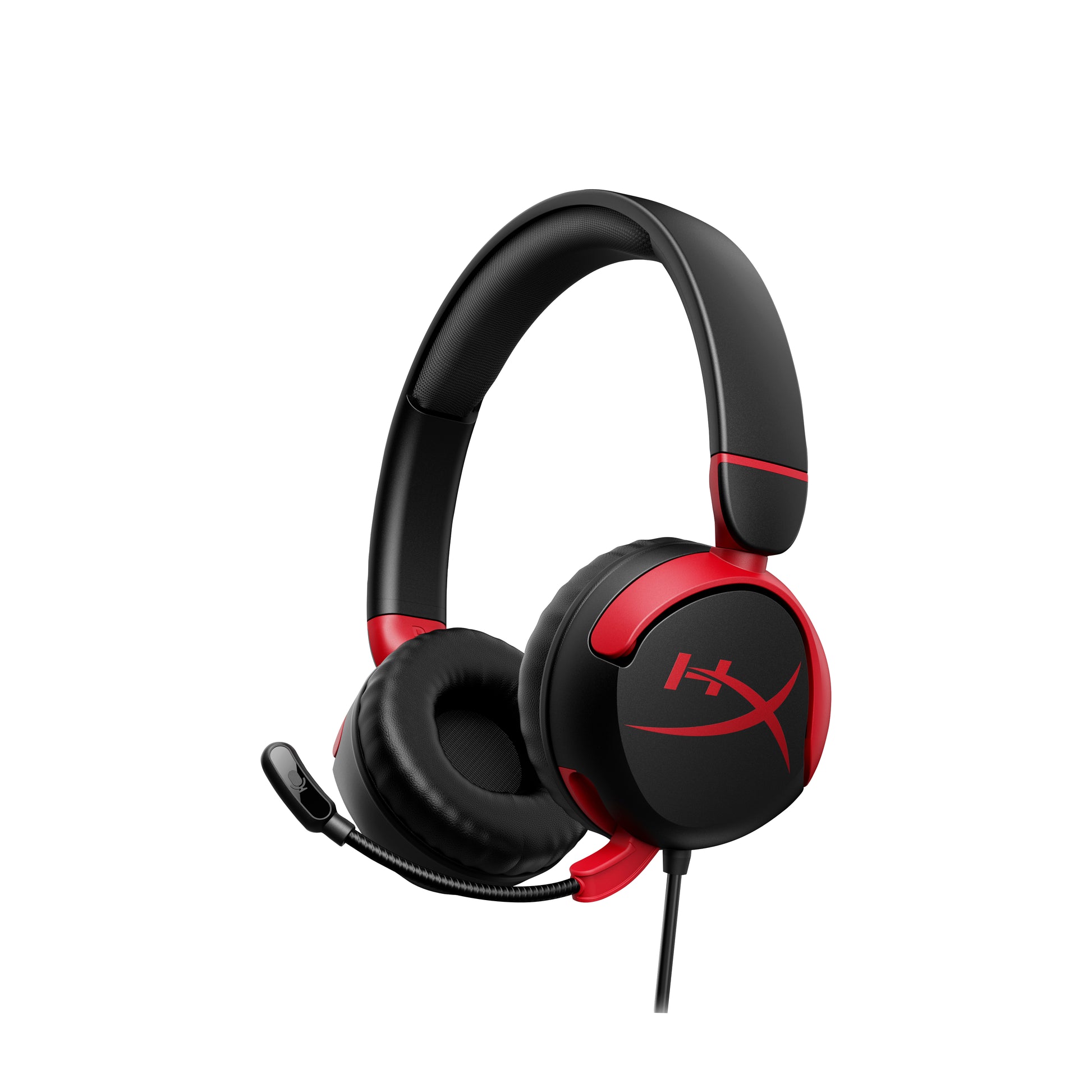 HyperX Cloud Mini Gaming-Headset – On-Ear, Stereo, Kabelgebunden, 3,5 mm Klinke, ANC, Schwarz