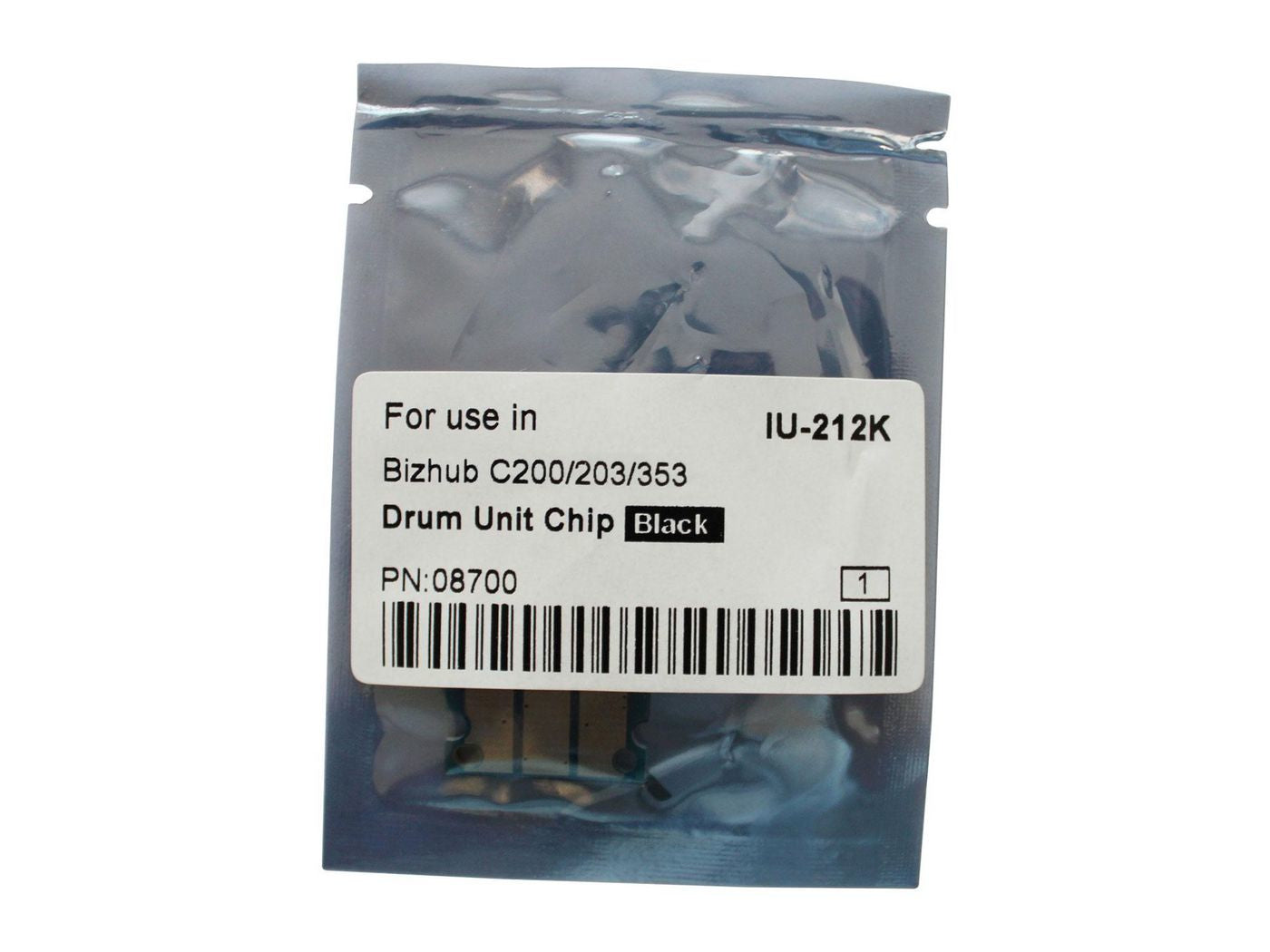 CoreParts Trommel-Chip, grün – für Konica Minolta Bizhub C200/C200E/C203 und andere