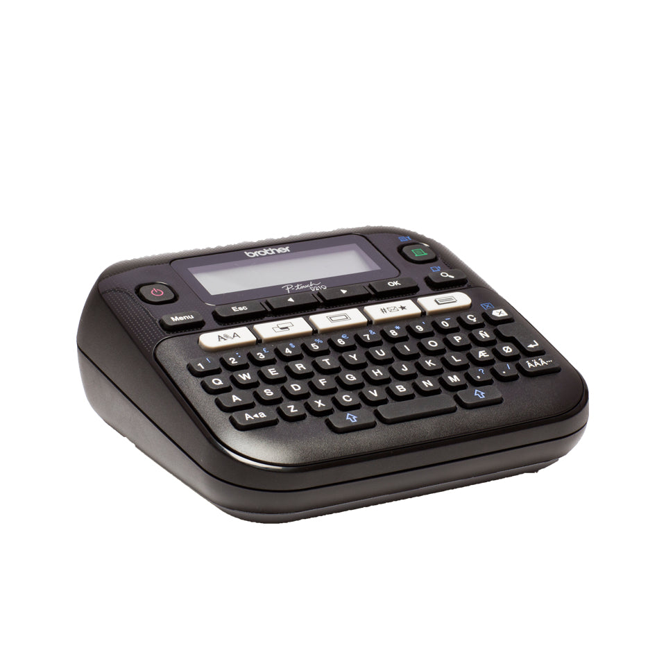 Brother PT-D210 – Beschriftungsgerät, TZe bis 12 mm, 180×180 dpi, 20 mm/s