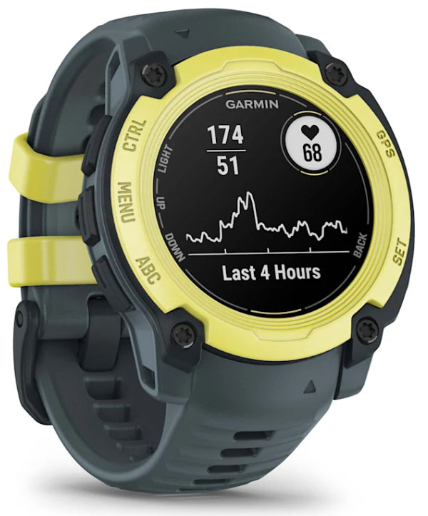 Garmin Instinct E – Smartwatch – 40 mm, 0,86", GPS, Bluetooth, MIP, 10 ATM, Grau, Silikon