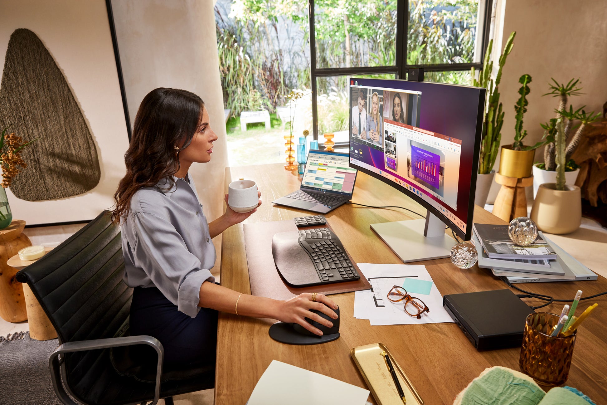 HP Series 7 Pro 734pm – Monitor, 34", 2560 × 1440 (WQHD)