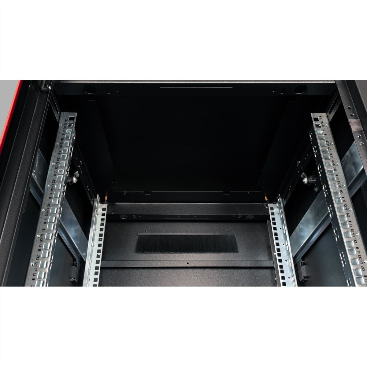 ROLINE Pro – 19" Netzwerkschrank 36U, IP20, abschliessbar, 600 × 800 × 1786 mm, schwarz, Stahl