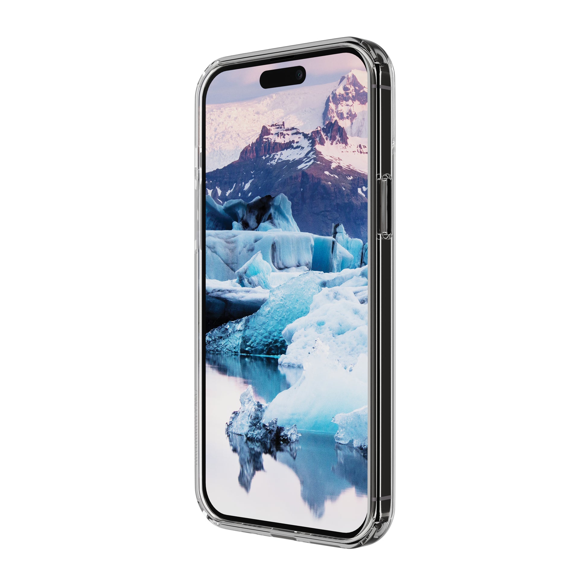 dbramante1928 Iceland Pro MS Backcover – für Apple iPhone 15, MagSafe, Transparent