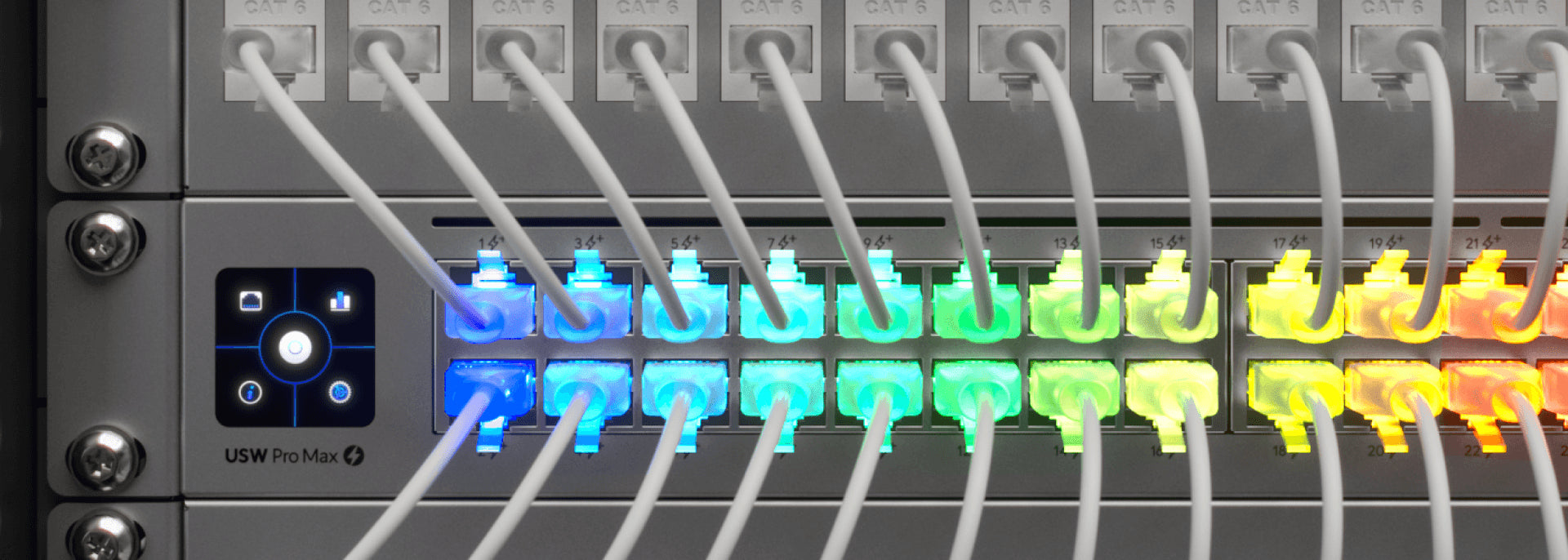 Ubiquiti Patchkabel – Cat6, 15 m, Weiss (durchscheinend), RJ-45