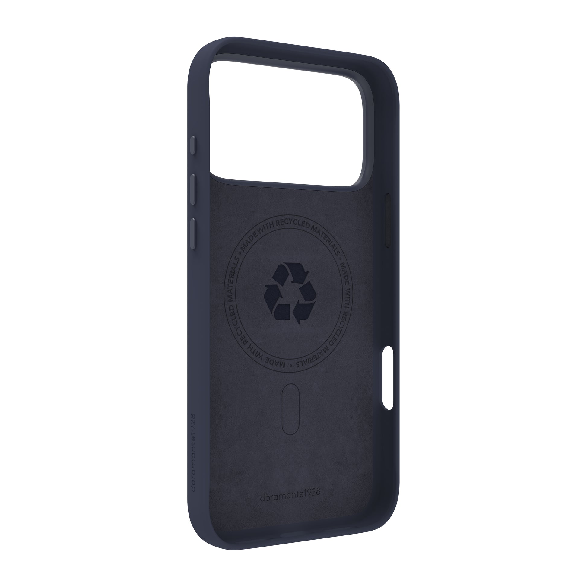 dbramante1928 Roskilde MS Kick ICON Backcover – für Apple iPhone 17 Pro Max, Deep Water, bis 1,2 m sturzsicher